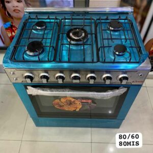 Cuisiniere 5feux 80/60