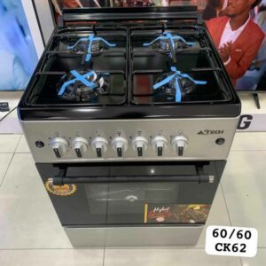 Cuisinière 4feux 60/60