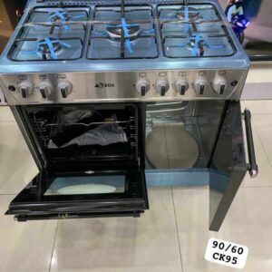 Cuisinière 5feux 90/60