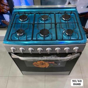 Cuisiniere 6feux 90/60
