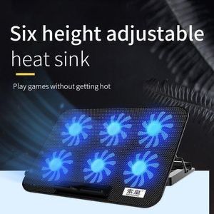 Support ordinateur avec des ventilos