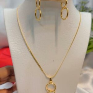 Ensemble collier et boucle
