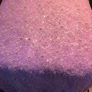 Tulle perlage