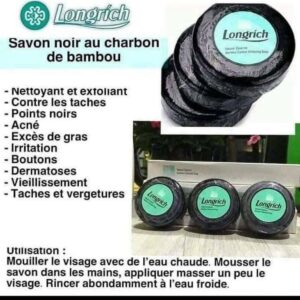 Savon noir au charbon