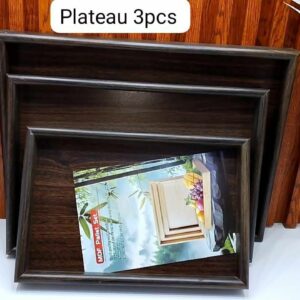 Plateaux 3pcs