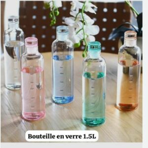 Bouteille en verre 1,5L