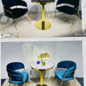 Chaise + table