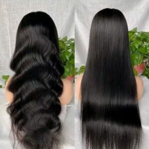 Peruque red et semi ondulé long 26