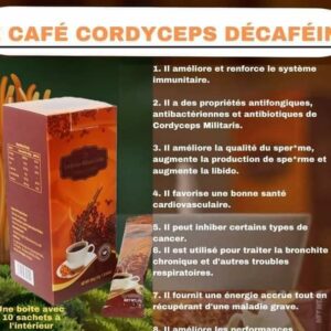 Café Cordyceps décaféiné