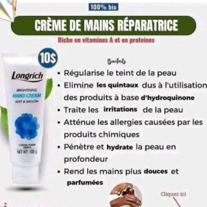 Crème des mains réparatrice