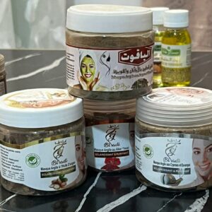 Gommage masque pour visage