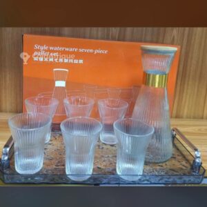 Ensemble carafe et verres