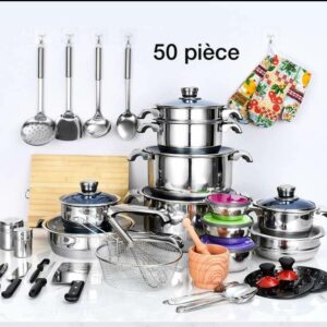 Matériel cuisine de 50 Pièces