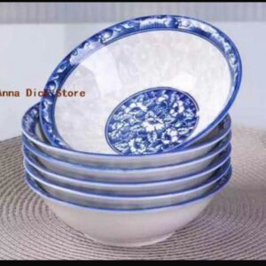 Bol porcelaine 6 pieces