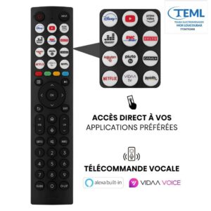Télécommande vocale