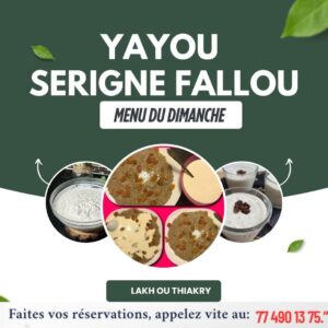 Menu Dimanche