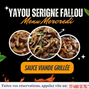Menu Mercredi