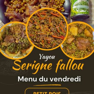 Menu Vendredi