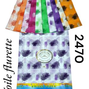Voile fleurette