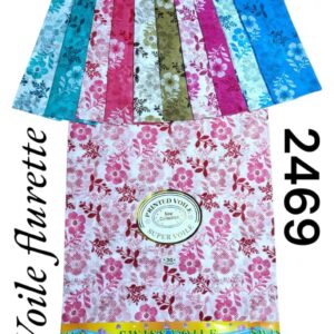 Voile fleurette
