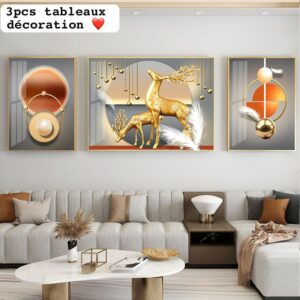 Tableaux Décorations (3 piéces)