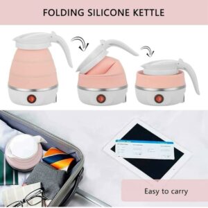 Folding siliconekettle