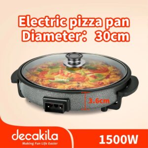 Electric pizza pan diameter: 30cm