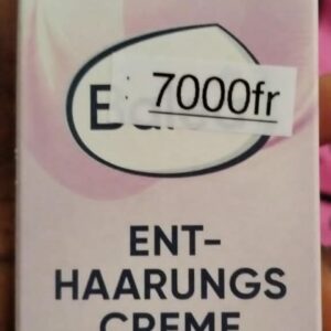 Enthaarungs Creme