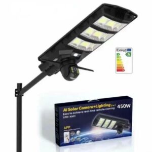 Lampe solaire murale intégrée wifi