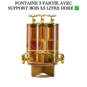 Fontaine 3partie avec support