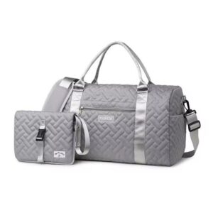sac gris 2pieces