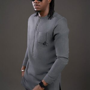 Costume africain gris